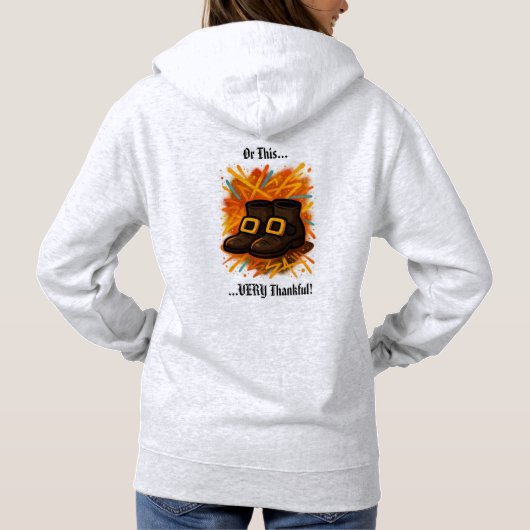 I'm Thankful/GPH パーカ (裏面)