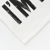 I'm Thankful I'm Not A Liberal Funny Turkey Thanks フリースブランケット (角)