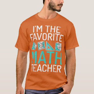 Im the お気に入りの Math 教え School's Math Tシャツ