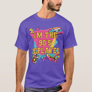 Im the 90s Replayed 1990 Cool Chill Easygoing Rad  Tシャツ