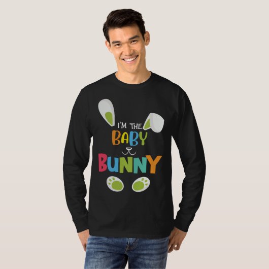 I'm the baby bunny funny Easter Bunny Tシャツ (正面フル)