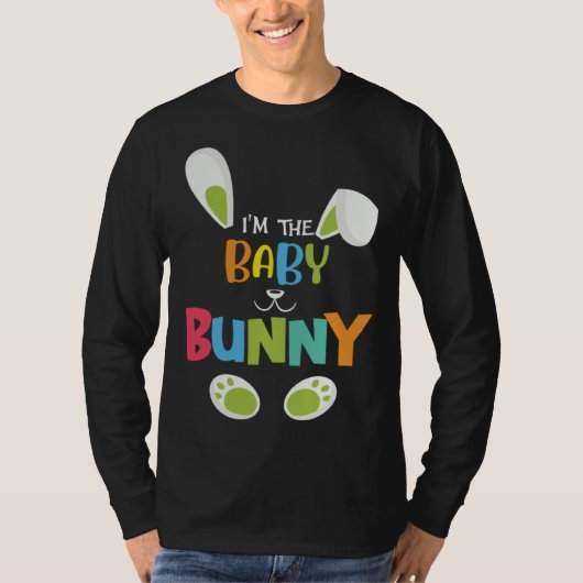 I'm the baby bunny funny Easter Bunny Tシャツ (正面)