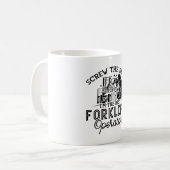 I'm The Best Forklift Operator Driver Truck Worker コーヒーマグカップ (正面左)
