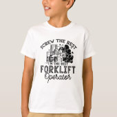 I'm The Best Forklift Operator Driver Truck Worker Tシャツ (正面)