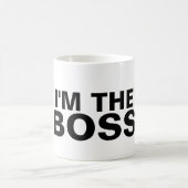 I'm the boss コーヒーマグカップ (中央)