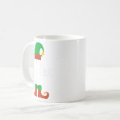 I'm The Camera Elf Family Pajama Christmas Man Pho コーヒーマグカップ (正面左)