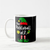 I'm The Ckle Ball Elf Christmas Family Matching Pa コーヒーマグカップ (左)