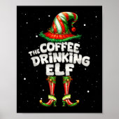 I'm The Coffee Drinking Elf Family Matching Group ポスター (正面)