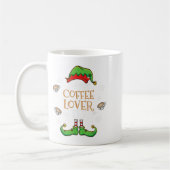 Im The Coffee Lover Elf Christmas  コーヒーマグカップ (左)
