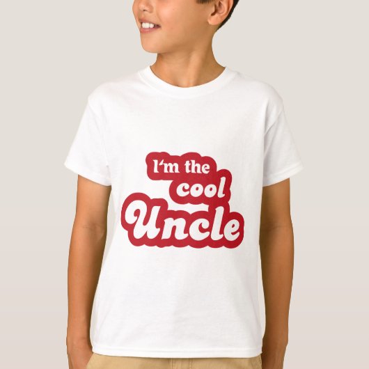 I'm the cool uncle tシャツ (正面)