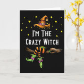 Im The Crazy Witch Halloween Matching Group Costum カード (黄色い花)