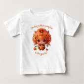 I'm the cutest Thanksgiving pumpkin! ベビーTシャツ (正面)
