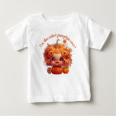 I'm the cutest Thanksgiving pumpkin! ベビーTシャツ (正面)