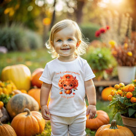 I'm the cutest Thanksgiving pumpkin! ベビーTシャツ