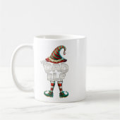I'm The Dad Elf Family Matching Group Christmas  コーヒーマグカップ (左)
