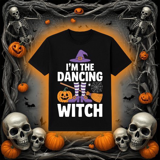 I'm The Dancing Witch | Halloween Party Fun Tシャツ