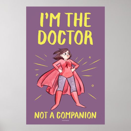 I'm the Doctor. Not a Companion. ポスター (正面)
