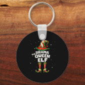 I'm The Drama Queen Elf Family Matching Group Chri キーホルダー (正面)