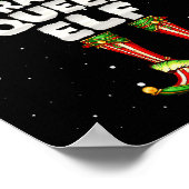 I'm The Drama Queen Elf Family Matching Group Chri ポスター (角)