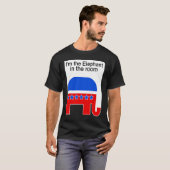 I'm the Elephant in the Room Republican Political Tシャツ (正面フル)
