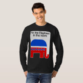 I'm the Elephant in the Room Republican Political Tシャツ (正面フル)