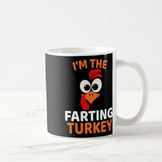 I'm The Farting Turkey  コーヒーマグカップ (右)