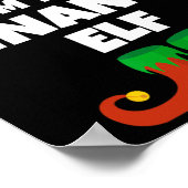 I'm The Finance Elf Family Pajama Christmas Funny ポスター (角)