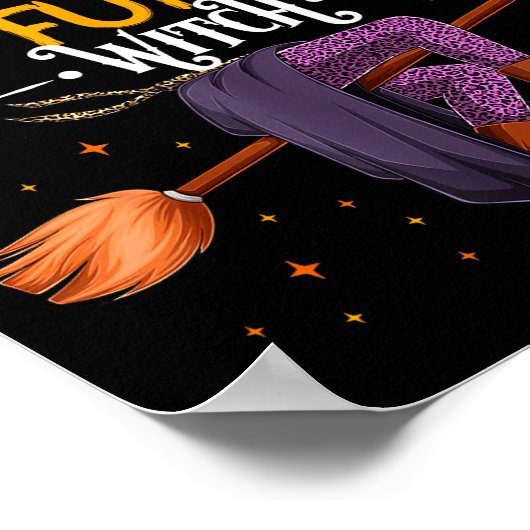 Im The Fun Witch Halloween Matching Group Costume  ポスター (角)