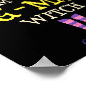 I'm The G-ma Witch Costume Halloween Funny Witchy  ポスター (角)