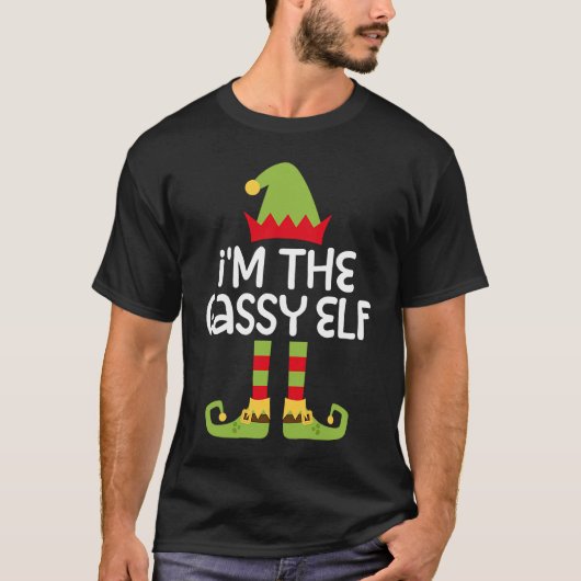 I'm The Gassy Elf T  Matching Christmas Costume Tシャツ (正面)