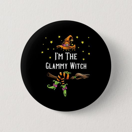 Im The Glammy Witch Halloween Matching Group Costu 缶バッジ (正面)