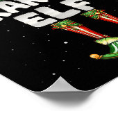 I'm The Grandpa Elf Family Matching Group Christma ポスター (角)