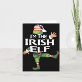 Im The Irish Elf Christmas Eve Xmas Elf Squad Cos  カード (正面)