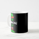 I'm The Jamaican Elf Jamaica Christmas Funny Pajam コーヒーマグカップ (正面左)
