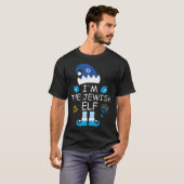Im The Jewish Elf Funny Hanukkah 	 Chanukah Festiv Tシャツ (正面フル)