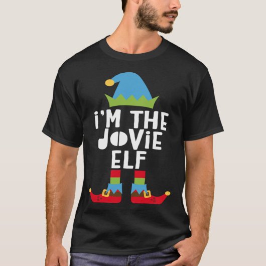 I'm The Jovie Elf  Matching Christmas Costume Tシャツ (正面)