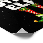 I'm The Joyful Elf Family Matching Group Christmas ポスター (角)