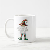 I'm The Little Sister Elf Family Matching Group Ch コーヒーマグカップ (左)