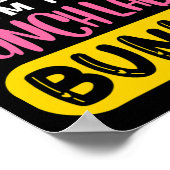 I'm The Lunch Lady Bunny Rabbit Ears Egg Funny Eas ポスター (角)