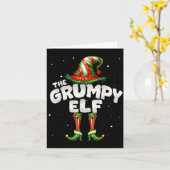 I'm The Mpy Elf Family Matching Group Christmas カード (黄色い花)