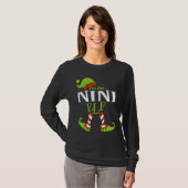 I'm The NINI Elf Family Group Matching PJ Christma Tシャツ (正面フル)