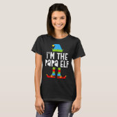 I'm The Papa Elf Shirt Men Matching Elf Papa Chris Tシャツ (正面フル)