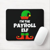 I'm The Payroll Elf Family Pajama Christmas Funny  マウスパッド (マウス)