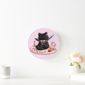 I'm the Princess ラウンド壁時計 (ホーム)