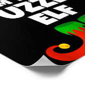 I'm The Puzzle Elf Family Pajama Christmas Funny  ポスター (角)