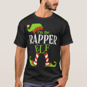 I'm The RAPPER Elf Family Group Matching PJ Christ Tシャツ (正面)