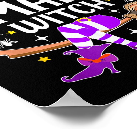 I'm The Smart Witch Halloween Matching Group Costu ポスター (角)