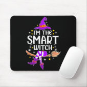 I'm The Smart Witch Halloween Matching Group Costu マウスパッド (マウス)