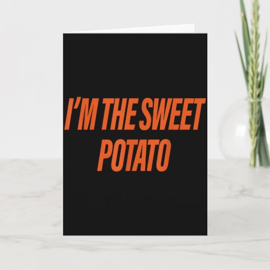 Im The Sweet Potato Im The Rude Potato Couple Matc カード (正面)