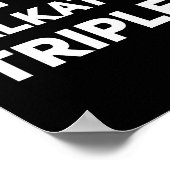 I'm The Talkative Triplet Funny Matching Triplets  ポスター (角)